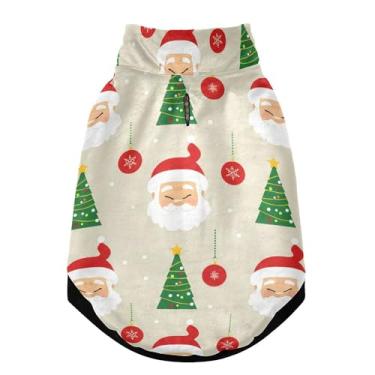 Imagem de SEHANY Casaco de Natal para cães pequenos, super quente à prova de vento, jaqueta de inverno macia e aconchegante para animais de estimação para clima frio na neve com trela, casaco para animais de