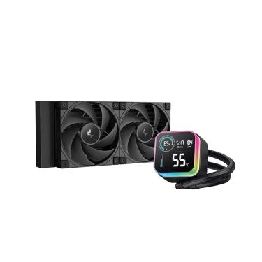 Imagem de Water Cooler DeepCool LQ240 Ultra 240mm Com Display LCD Preto