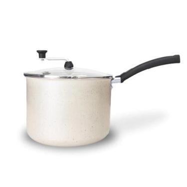 Imagem de Pipoqueira Antiaderente Teflon Granito - Global Aluminio