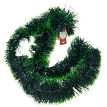 Imagem de Kit 1/3/5/10 Festão Verde Escuro 7 cm Decoração De Natal-Multi bazar(Kit 5 Un (10 metros))