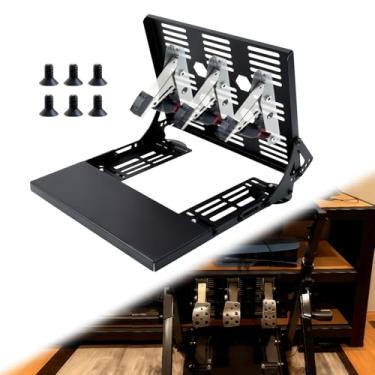 Imagem de Moroayop Sim Racing Inverted Pedals Kit for Logitech G PRO G923 G920 G29 G27 G25, All-Metal Adjustable Pedal Mount Stand with Anti-Slip Suction Cups,Logitech Pedals Not Included