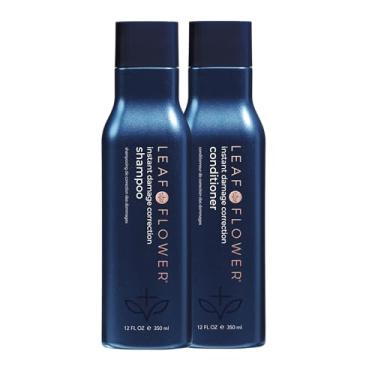 Imagem de Shampoo e condicionador com correção instantânea de danos Leaf & Flower 350 ml