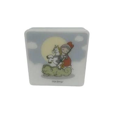 Imagem de Mini Luminária Box São Jorge USB