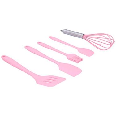 Imagem de aqxreight Conjunto de Espátula de Cozinha Raspador de Cozimento de Silicone Resistente Ao Calor Batedor de Ovos Utensílio de Cozinha Loja Seja Fácil de Usar Mãos Revestidas Ferrugem Não Usará Seu