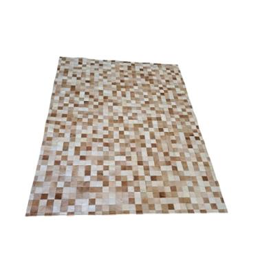 Imagem de Tapete de Couro Natural Vaca 2,00 x 1,50m (Bege)