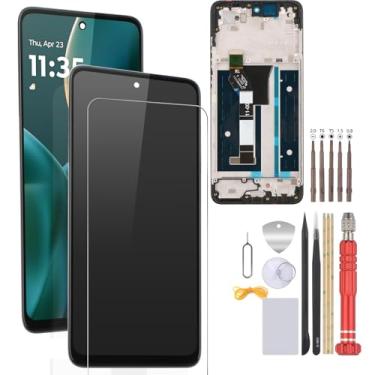 Imagem de Tela de substituição Incell para Motorola Moto G 5G 2025 para Moto G 5G 2025 XT2513-1 XT2513-2 XT2513V Tela LCD Touch Screen Assembly com ferramentas de reparo (com moldura)