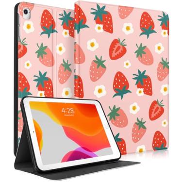 Imagem de Wazzasoft Capa para iPad Pro 9.7, iPad 4ª/5ª, para iPad Air 1ª/2ª capa – Capa fólio inteligente fofa para mulheres e meninas (despertar/hibernar automaticamente) com suporte de lápis embutido para