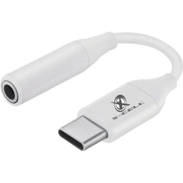 Imagem de Cabo Adaptador Usb-c P2 Flex Branco