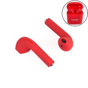 Imagem de Fone De Ouvido Bluetooth Easy W1+ Tws Vermelho