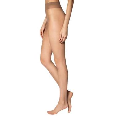 Imagem de Meia calça loba fio 15 essencial 05770, P, Natural peach