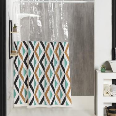 Imagem de Cortina para Box de Banheiro Impermeável com Ilhós (VALENCIA)