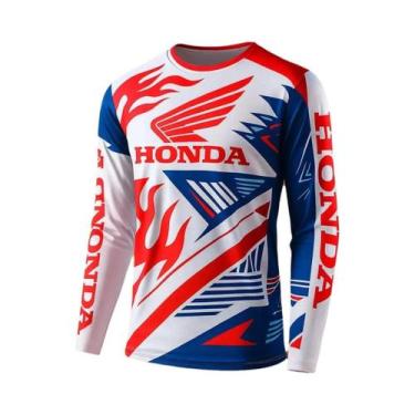 Imagem de Camiseta De Motocross Masculina De Secagem Rápida E Respirável De Mang