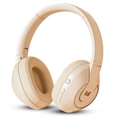 Imagem de Fone Bluetooth 5.3 Headphone Gamer Monster 25 Horas Rosê