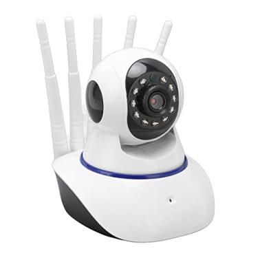 Imagem de Dioche Câmera Sem Fio Wifi 5 Antena Design para Sinal Mais Forte Conversa Bidirecional Microfone Embutido Alto-falante Visão Noturna Nítida Com Proteção por Senha