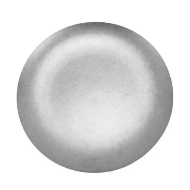 Imagem de Yinhing Prato Redondo Industrial de Sobremesa e Aperitivo de Aço Inoxidável 304 19 Cm Prato de Almoço Pequeno para Acampamento, Saladas e Uso Em café e Design Elegante para Jantar (19cm)