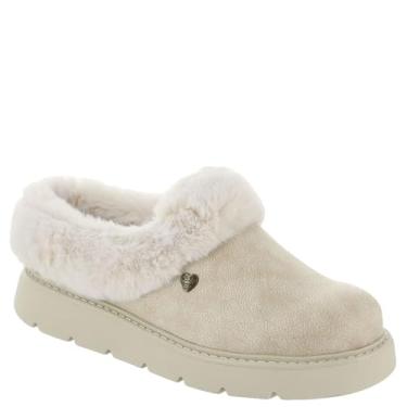 Imagem de Skechers Chinelos femininos Keepsakes Lite Cozy Blend, branco, 39 EU