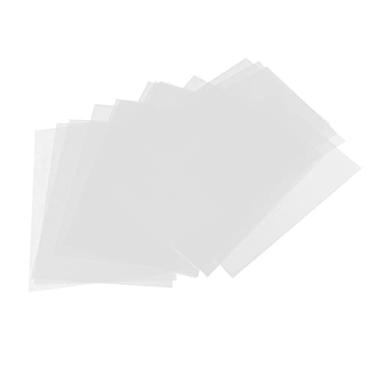 Imagem de GLOGLOW Folhas Termorretráteis, Plástico Retrátil de para Artesanato DIY, 20 Folhas Transparentes Com Chaveiros e Joias, Perfeitas para Fazer Joias, Chaveiros e Projetos de Arte