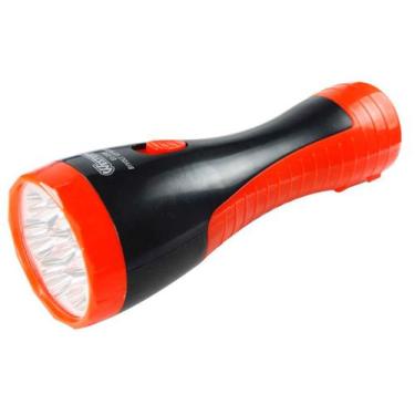 Imagem de Lanterna Recarregável 7 Leds - Western, Vermelho e Preto, Bivolt
