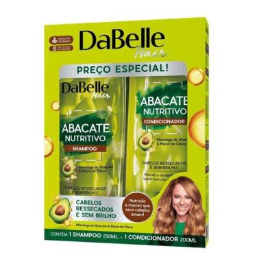 Imagem de Kit Dabelle Abacate Nutritivo Shampoo Sem Sal e Condicionador Leave-in