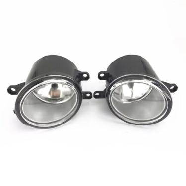 Imagem de Tsinesla Conjunto de lâmpada de neblina dianteira para HS250h 2010-2012 para IS-F 2008-2013 para LX570 2008-2011 farol de neblina para condução de carro para-choque dianteiro 81220-0D040