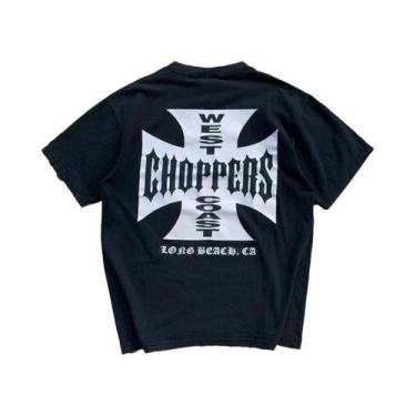 Imagem de Camiseta De Algodão De Verão Estilo Streetwear Com Estampa Retrô Manga