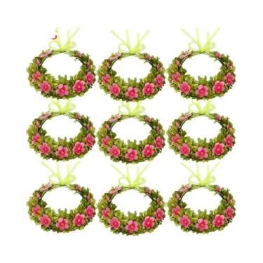 Imagem de Guirlanda Floral Moana Acessórios De Verão Para Crianças Fantasia De P