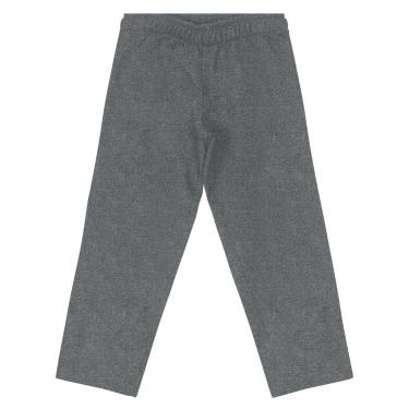 Imagem de Calça Básica Infantil Feminina Rovitex Kids Cinza-Unissex