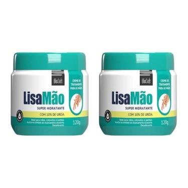 Imagem de Creme Para Mãos Soft Hair 120G Lisa Mão - Kit Com 2Un