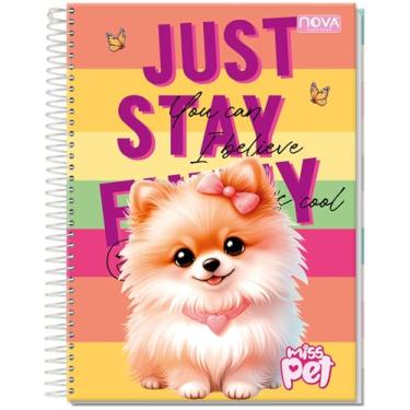 Imagem de CADERNO UNIVERSITÁRIO C/D ESPIRAL MISS PET 12 MATÉRIAS 192 FLS