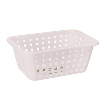 Imagem de Cesto Organizador Grande Branco 5,2 Litros Ordene