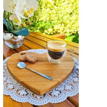 Imagem de Jogo 2 Copos Para Café Vidro Borossilicato Parede Dupla 90ml Lehavi