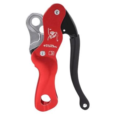 Imagem de Luocute Descensor de Parada de Escalada, Dispositivo de Rapel Controlado Manualmente Em Liga de Alumínio Com Velocidade Ajustável e Vários Mecanismos de Proteção, para Escalada,