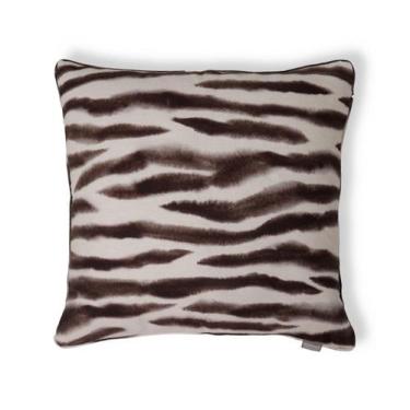 Imagem de Capa Almofada Estampada Cordonê Kaya Marrom Westwing, Marrom