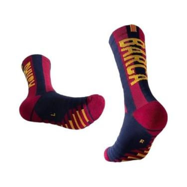 Imagem de Meias De Futebol Antiderrapantes Para Adultos Com Design De Estrela, R