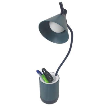 Imagem de Luminaria De Mesa Porta Objetos Led Articulada 3 Cores