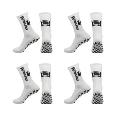 Imagem de Meias Esportivas Masculinas E Femininas Antiderrapantes Até a Panturri