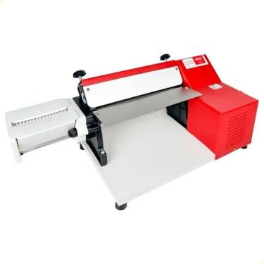 Imagem de Cilindro Laminador Elétrico Malta 28 Cm Com Cortador De Talharim Vermelho 220V 3127002