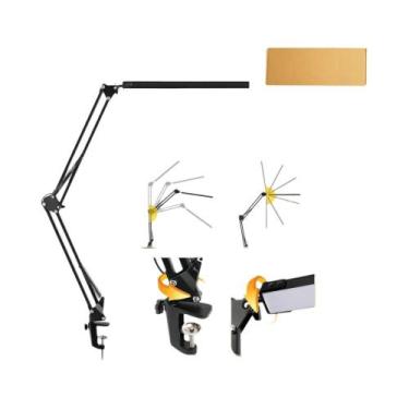 Imagem de Luminária De Mesa LED 10W Com Braço Articulado, Cuidado Com Os Olhos, 