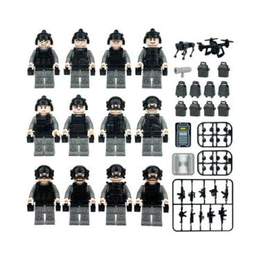 Imagem de Bonecos Humanoides Miniatura Para Crianças, Blocos De Montar, Figuras 