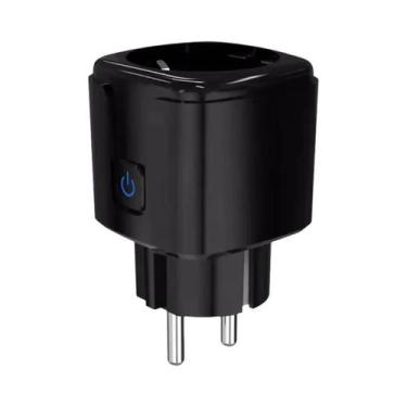 Imagem de Tomada Inteligente WiFi 16A 20A Com Medidor De Energia, Controle Por V