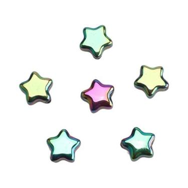 Imagem de Pingentes De Cristal Em Forma De Estrela De 8mm, 50 Peças, Contas Solt