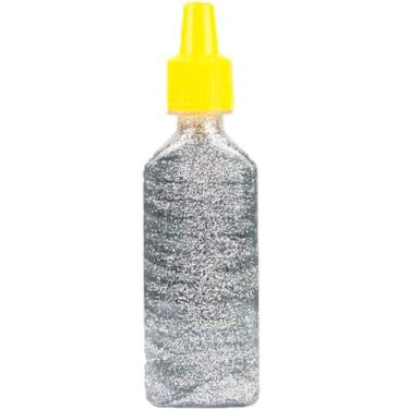 Imagem de Cola glitter 35g Cores à Sua Escolha Acrilex, Prata
