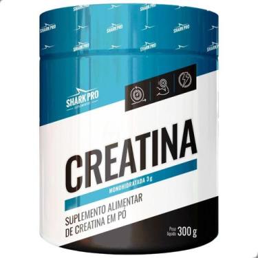 Imagem de Creatina 100% Creavitalis Monohidratada 300g Shark Pro, Natural