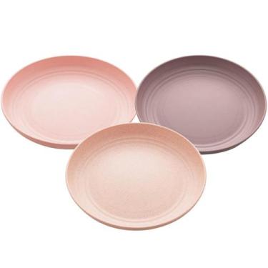 Imagem de Kit 10 Bandejas de Bambu Fundas para Servir Restaurantes Eventos Mesa 