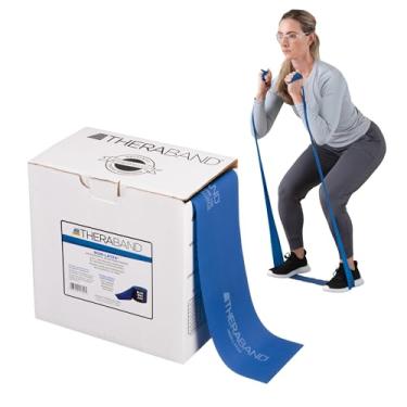Imagem de THERABAND Resistance Band Rolo de 50 jardas, faixas elásticas profissionais sem látex a...