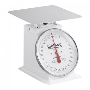 Imagem de Balança Mecânica Porcionadora Galaxy SD-FLAT50 Aço Inox 22.7 kg Dual Leitura