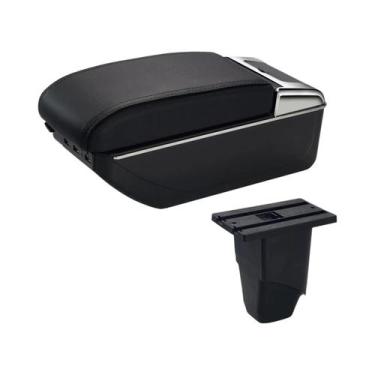 Imagem de Apoio De Braço PEUGEOT 206 Com Caixa De Armazenamento, Luz LED USB, Ac