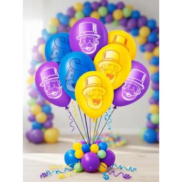 Imagem de Balao N9 Tema Mundo Bita Decoraçao Evento Festa Bexiga - Crgfestas