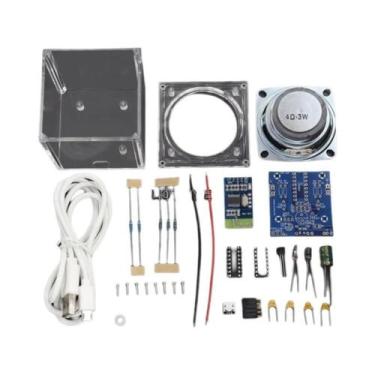 Imagem de Kit DIY De Mini Caixa De Som Bluetooth: Peças De Áudio Pequenas, Ampli