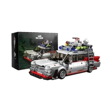 Imagem de Blocos De Montagem De Carro De Corrida Super Rápido MOC Mini Veículo D